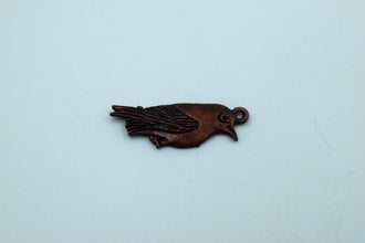 Vintage Look Bird Charm (10 Pcs)