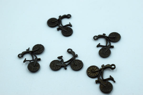Cute Bicycle Metal Charm (10 Pc)