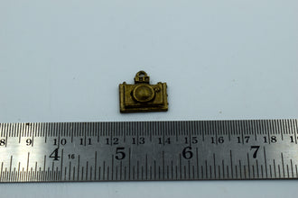 Black Metal Camera Charm (10 Pc)