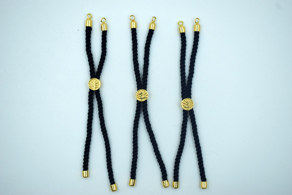 Black Chinese Dori For Rakhi And Bracelets (5 Pc)